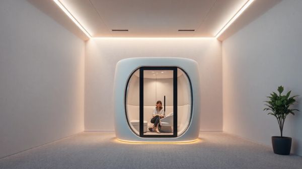 Maximisez votre espace de travail avec le tarif cabine acoustique quatro confort