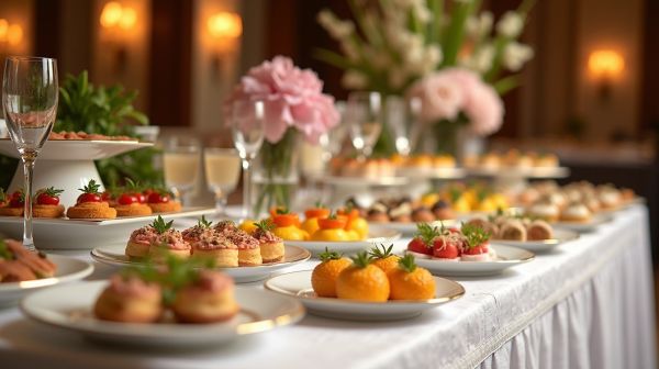 Traiteur entreprise : un buffet festif pour vos événements