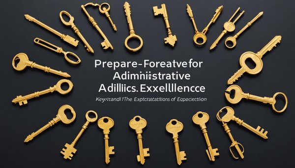 Préparez-vous à l'Excellence Administrative : Clés et Attentes pour une Formation Réussie